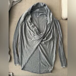 Lululemon Gray Wrap Cardigan